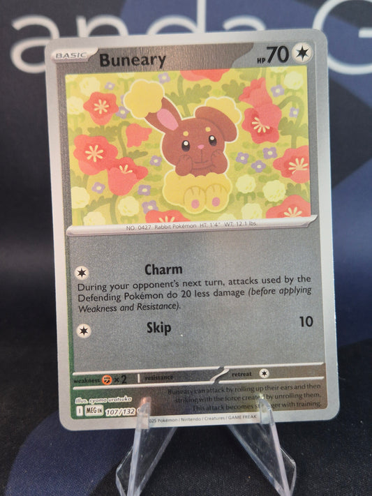 Buneary 107/132 Mega Evolution Reverse Holo