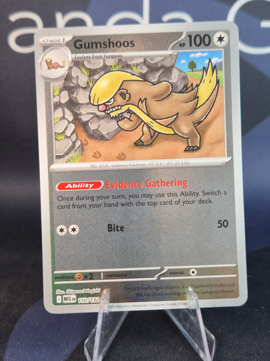 Gumshoos 110/132 Mega Evolution Reverse Holo
