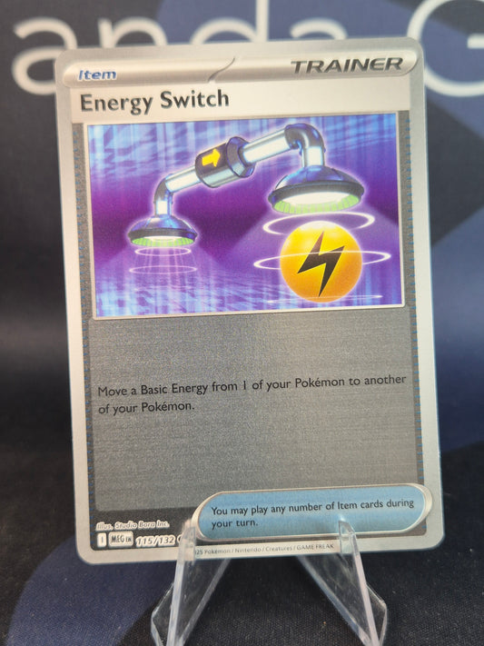 Energy Switch 115/132 Mega Evolution Reverse Holo
