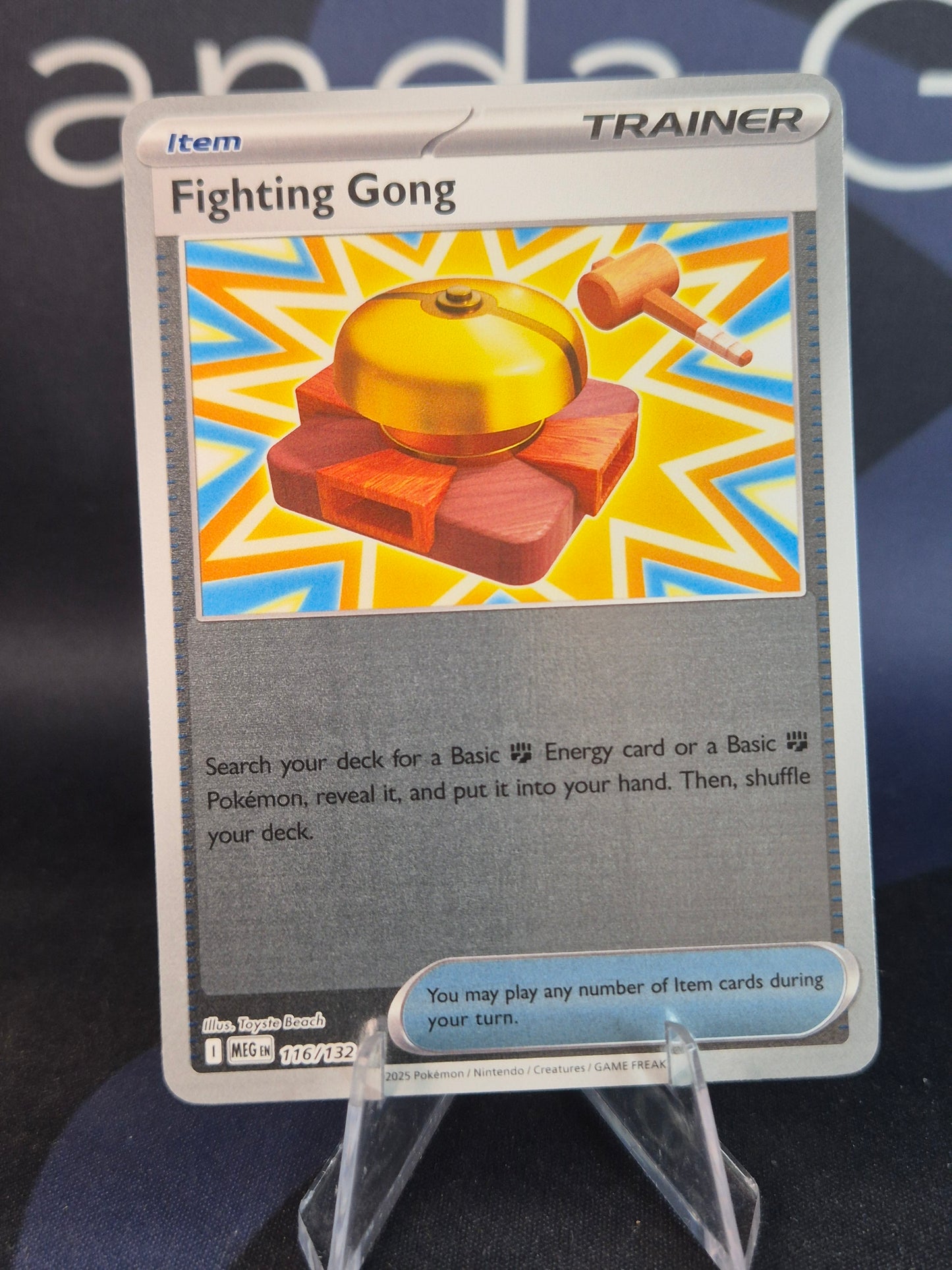 Fighting Gong 116/132 Mega Evolution Reverse Holo