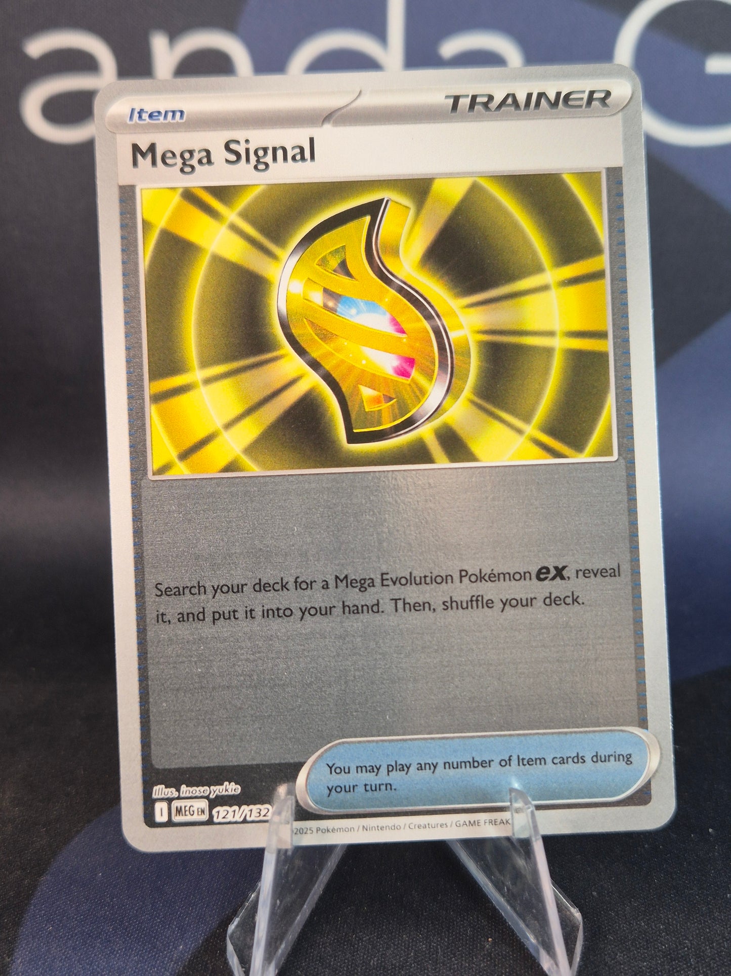 Mega Signal 121/132 Mega Evolution Reverse Holo