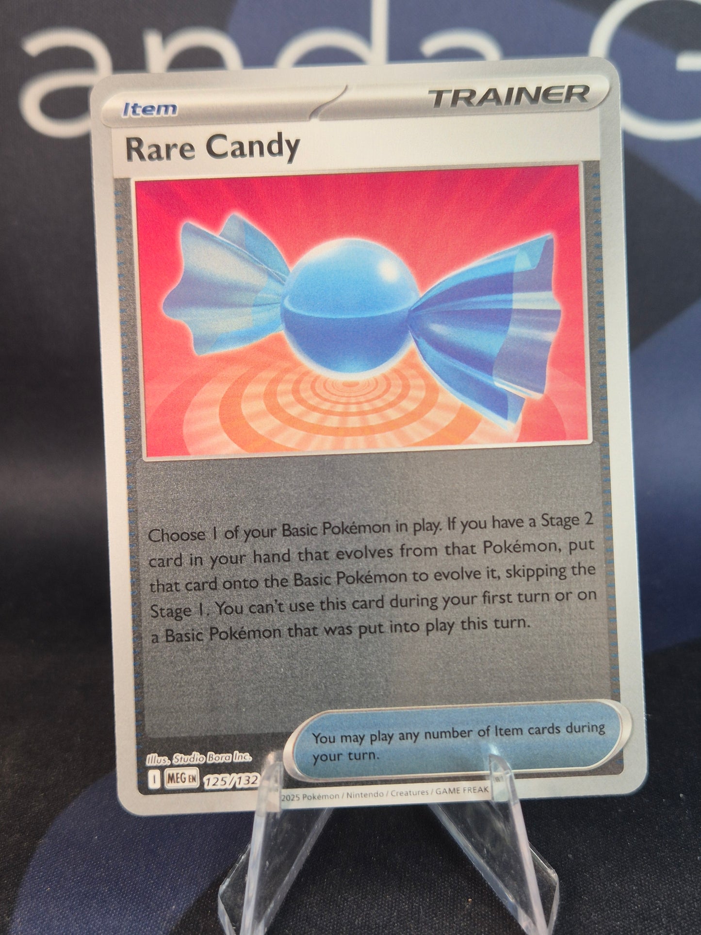 Rare Candy 125/132 Mega Evolution Reverse Holo