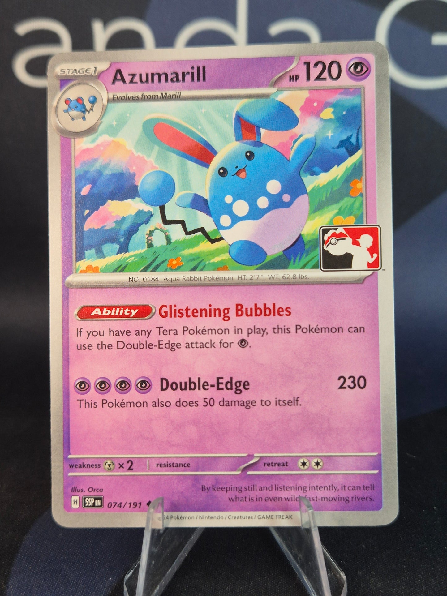 Azumarill Play Stamp Series 7