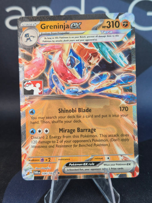 Greninja ex Play Stamp Series 7 Holo