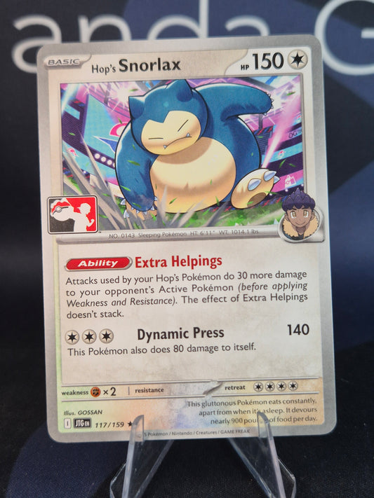 Hop's Snorlax Play Stamp Series 7