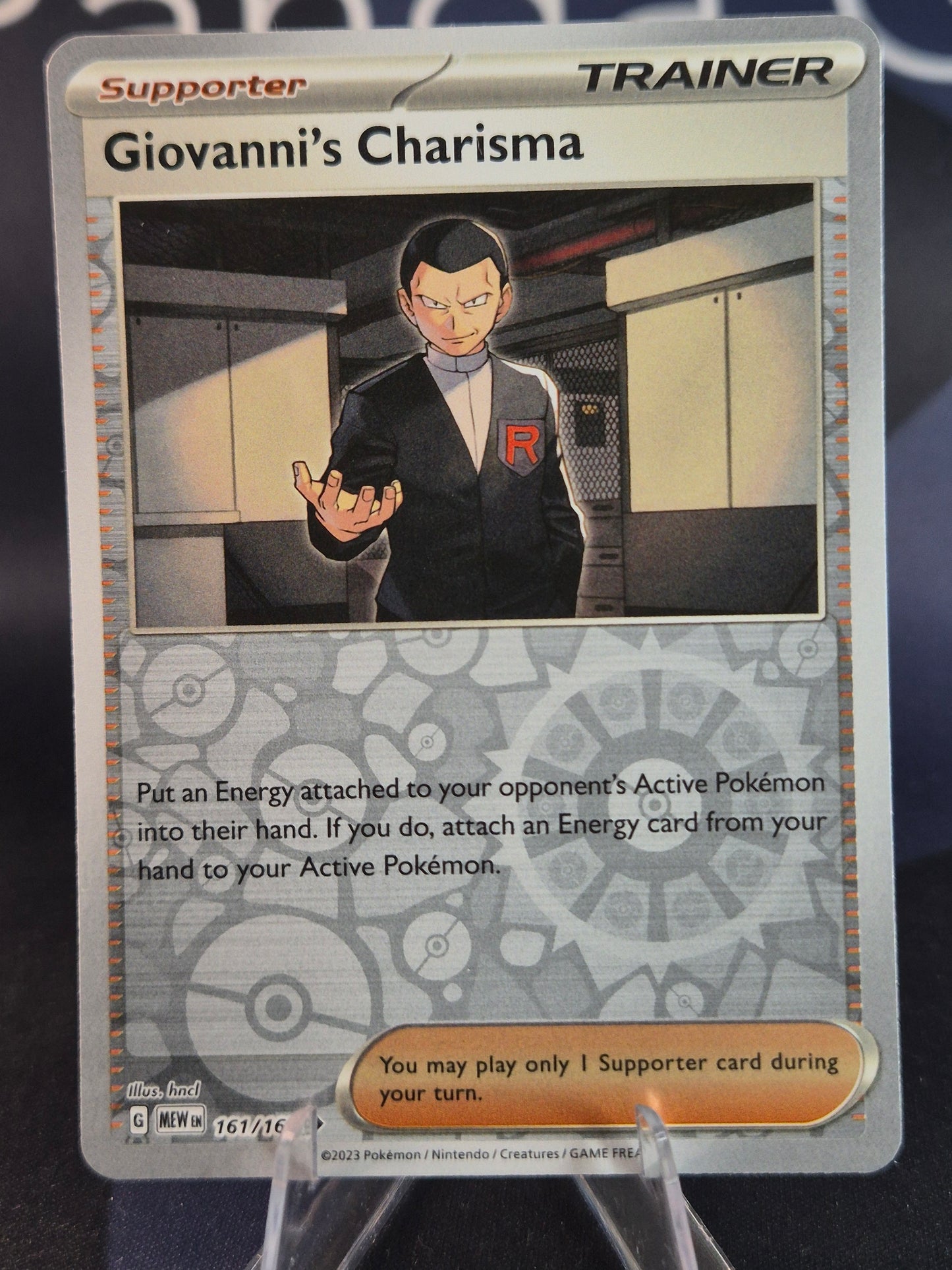 Giovanni's Charisma 161/165 151 Reverse Holo