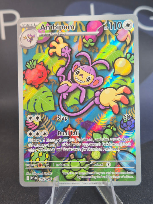 Ambipom 107/094 Phantasmal Flames Illustration Rare