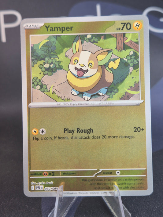 Yamper 030/094 Phantasmal Flames Reverse Holo