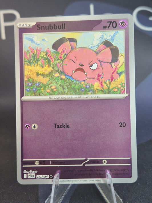 Snubbull 037/094 Phantasmal Flames Reverse Holo