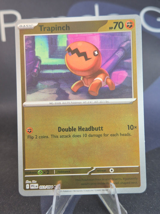 Trapinch 051/094 Phantasmal Flames Reverse Holo