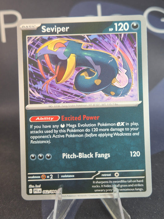 Seviper 062/094 Phantasmal Flames Reverse Holo