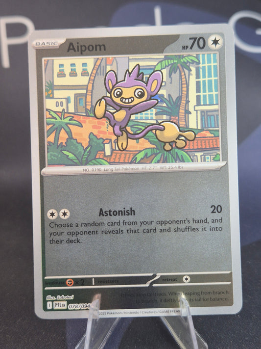 Aipom 078/094 Phantasmal Flames Reverse Holo