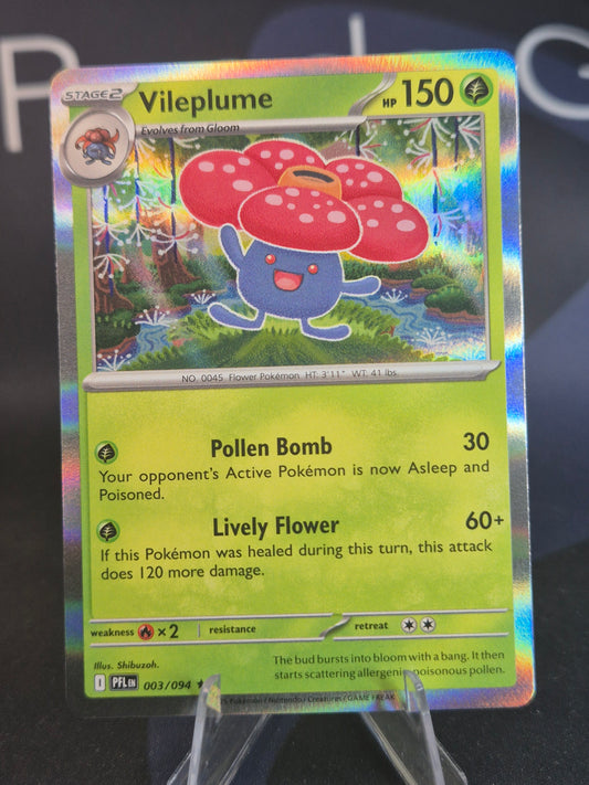 Vileplume 003/094 Phantasmal Flames Holo