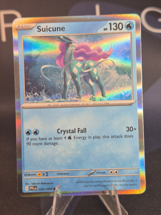 Suicune 026/094 Phantasmal Flames Holo