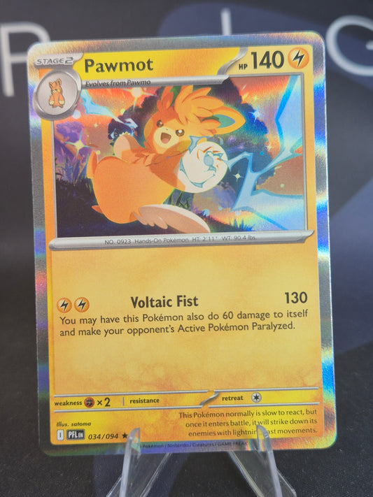 Pawmot 034/094 Phantasmal Flames Holo