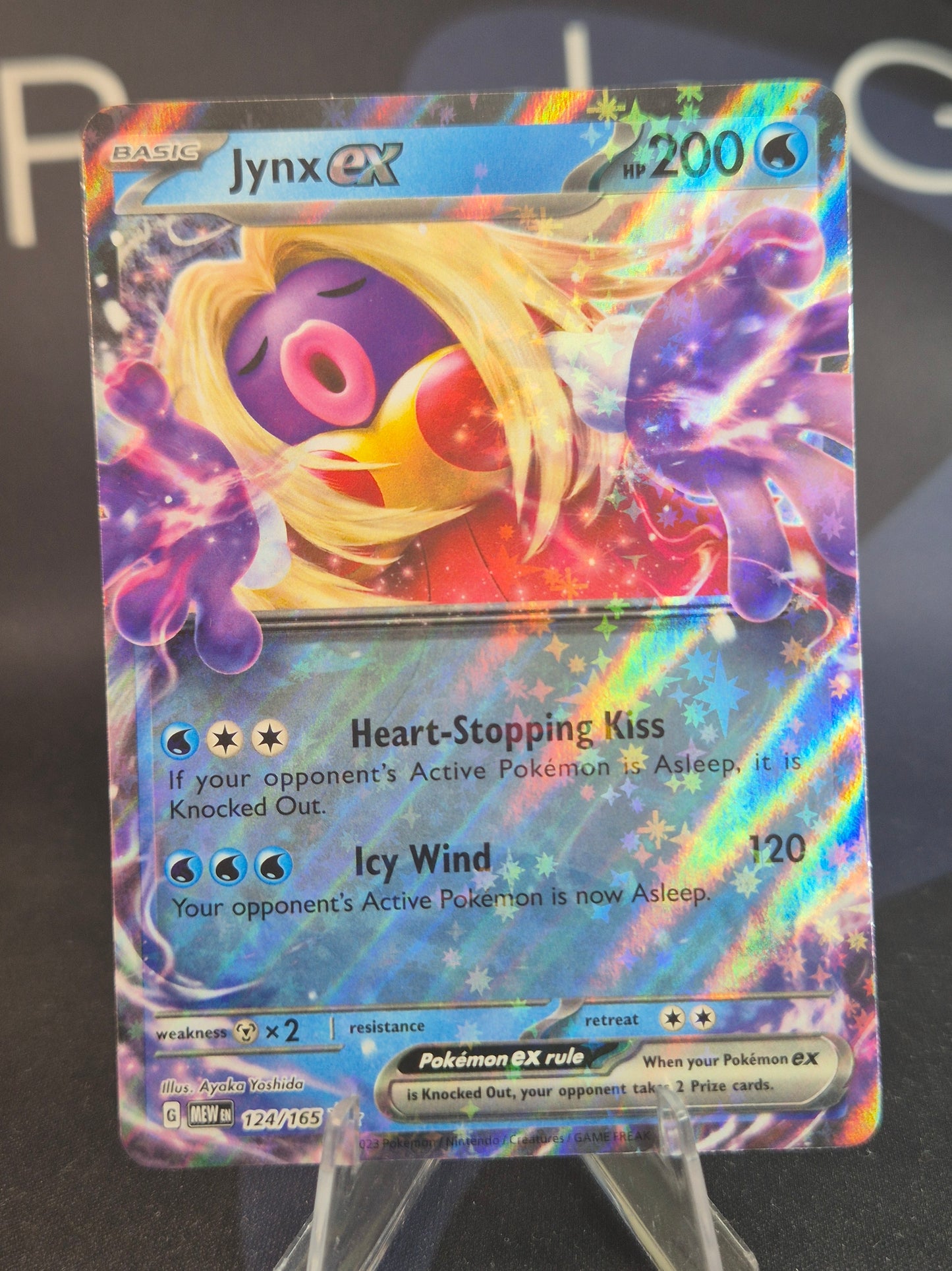 Jynx ex 124/165 151 Double Rare
