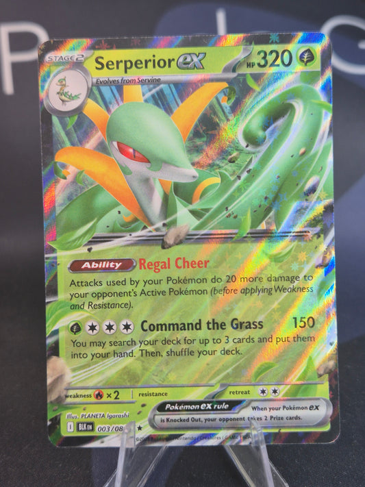 Serperior ex 003/086 Black Bolt Double Rare