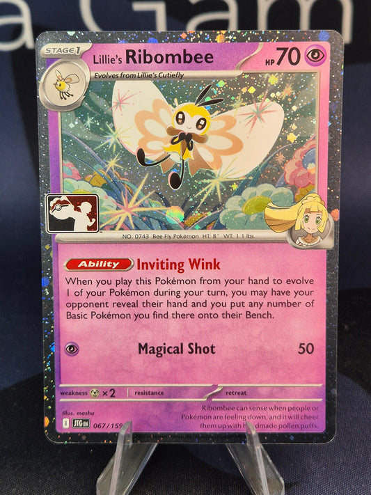 Lillie's Ribombee Play Stamp Series 7 Holo