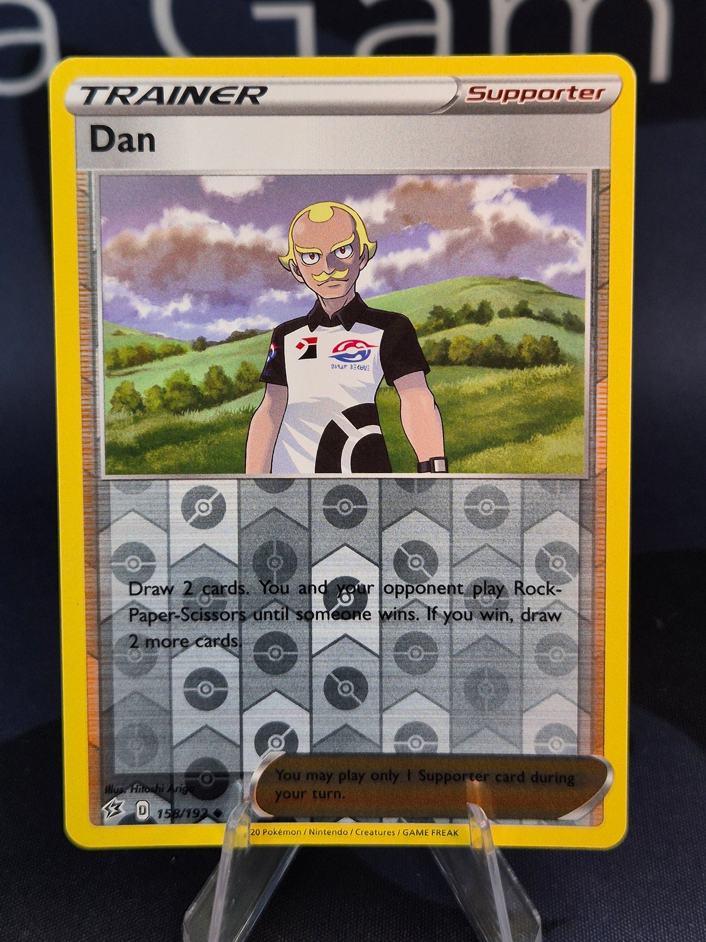 Dan Rebel Clash 158/192 Reverse Holo