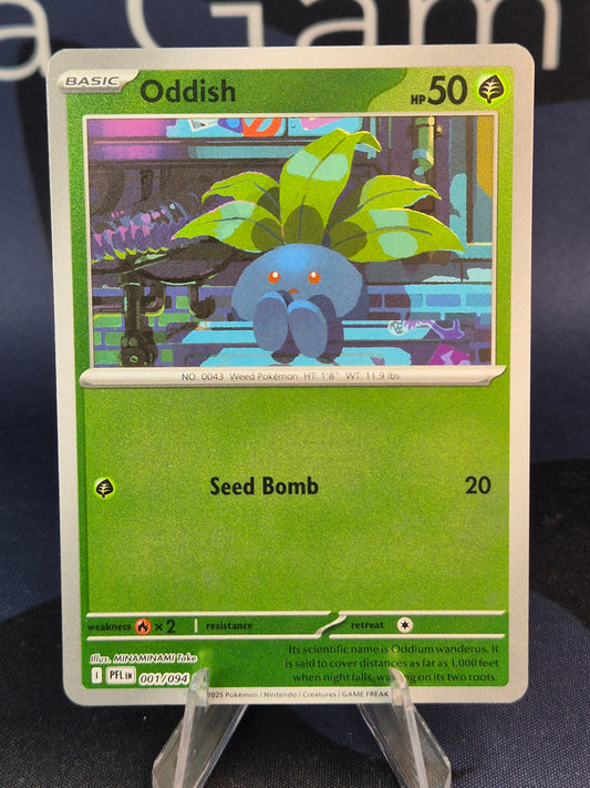 Oddish 001/094 Phantasmal Flames Reverse Holo