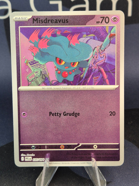 Misdreavus 035/094 Phantasmal Flames Reverse Holo