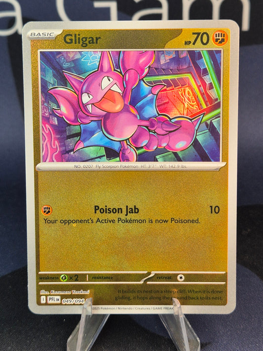 Gligar 049/094 Phantasmal Flames Reverse Holo