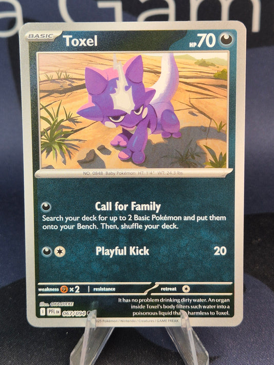 Toxel 067/094 Phantasmal Flames Reverse Holo
