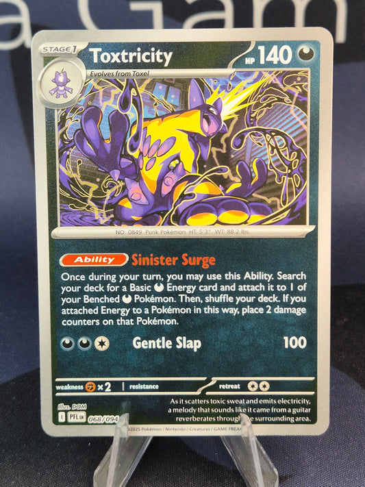 Toxtricity 068/094 Phantasmal Flames Reverse Holo
