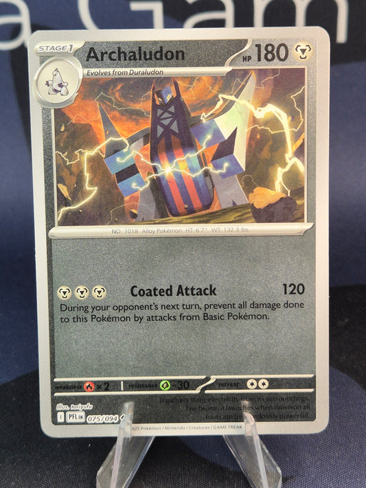 Archaludon 075/094 Phantasmal Flames Reverse Holo