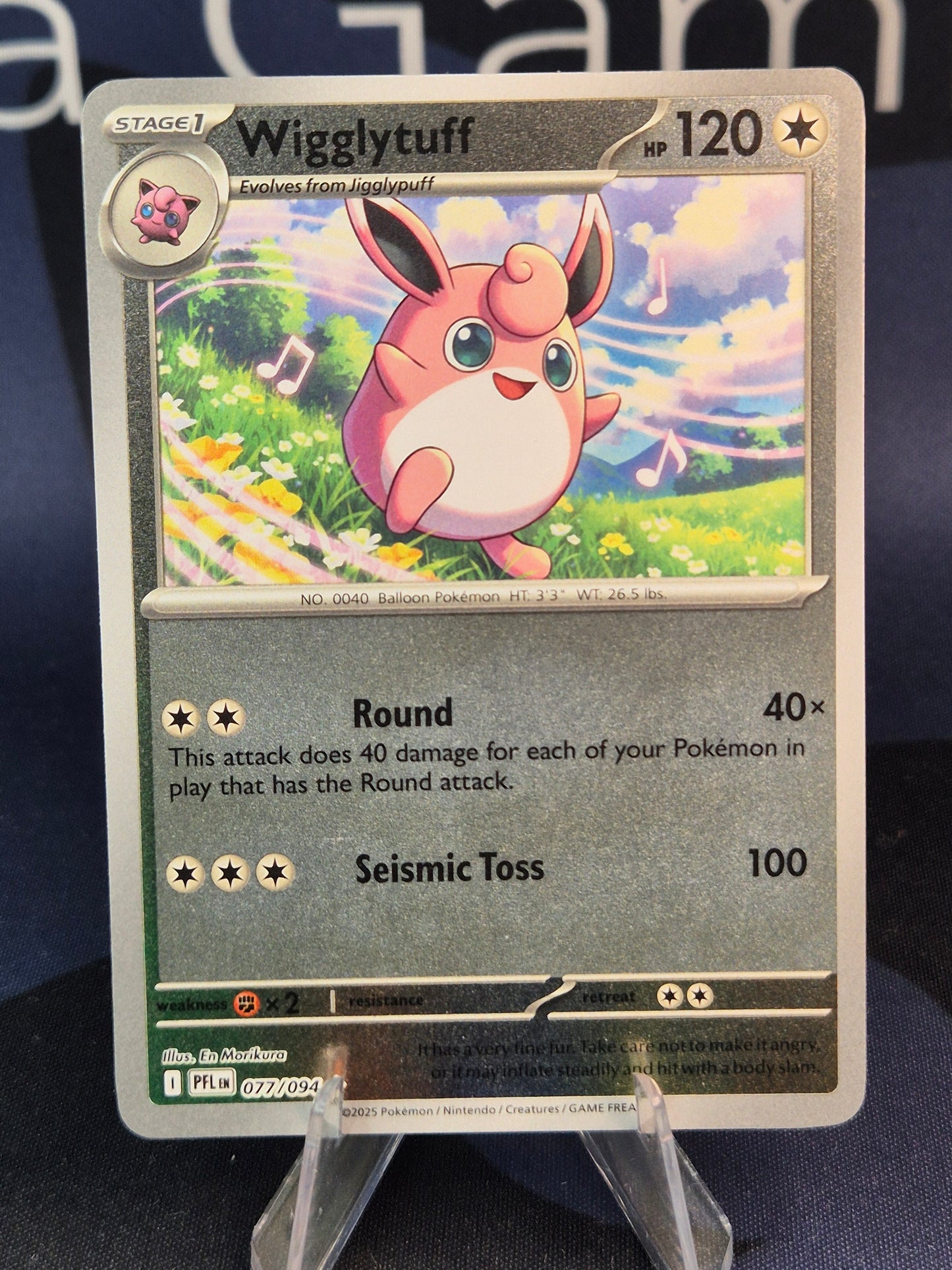 Wigglytuff 077/094 Phantasmal Flames Reverse Holo