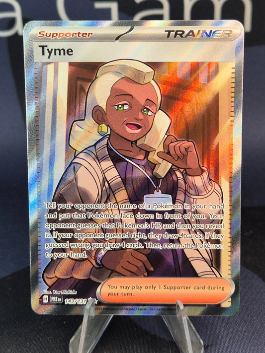 Tyme 143/131 Prismatic Evolutions Ultra Rare