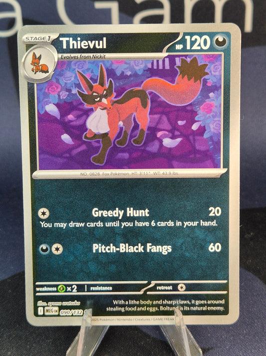Thievul 090/132 Mega Evolution Reverse Holo