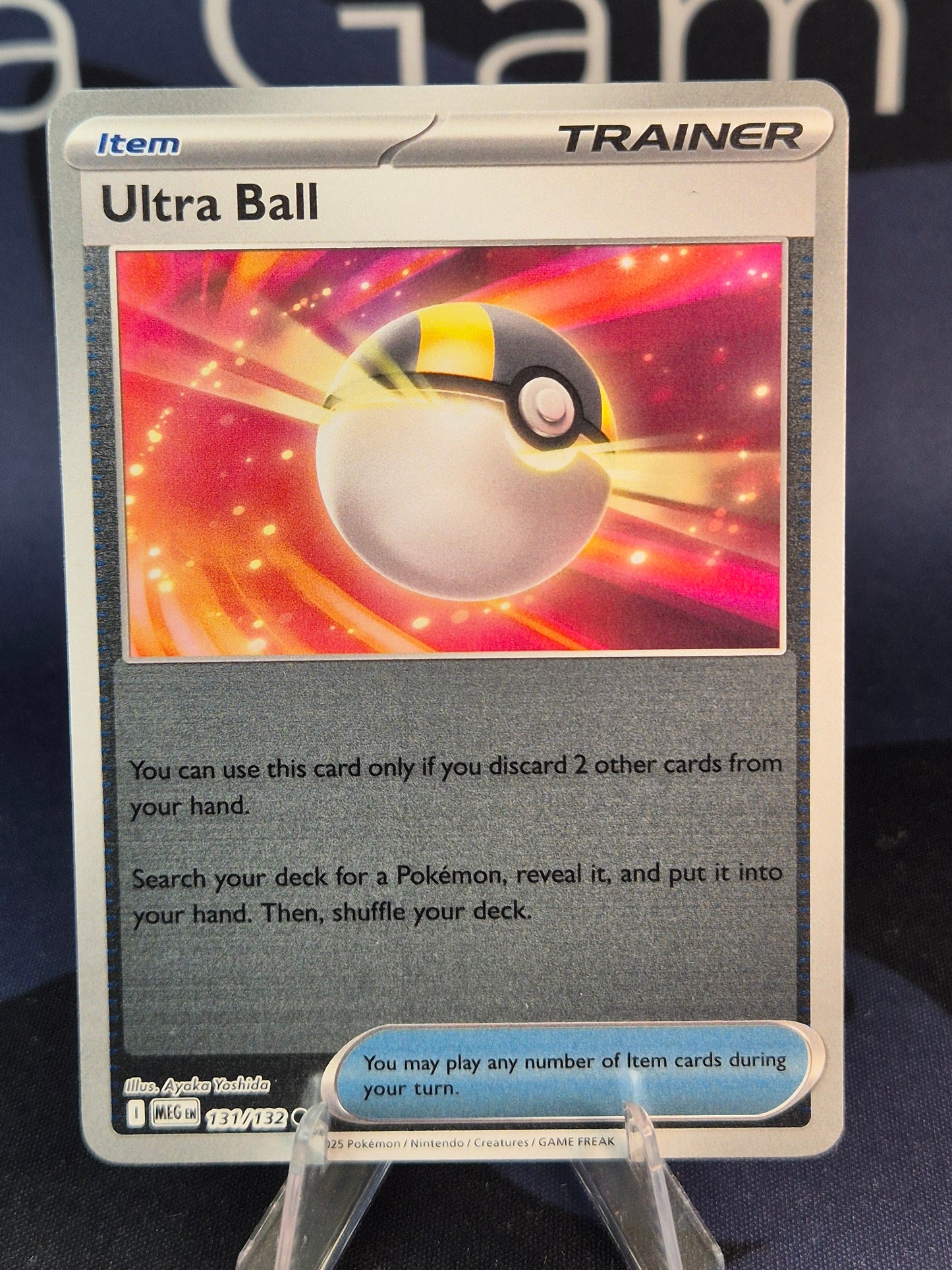 Ultra Ball 131/132 Mega Evolution Reverse Holo