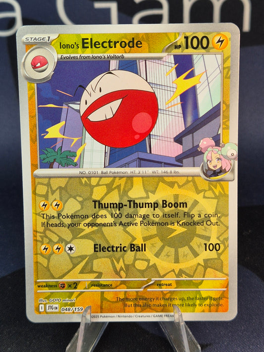 Iono's Electrode 048/159 Journey Together Reverse Holo