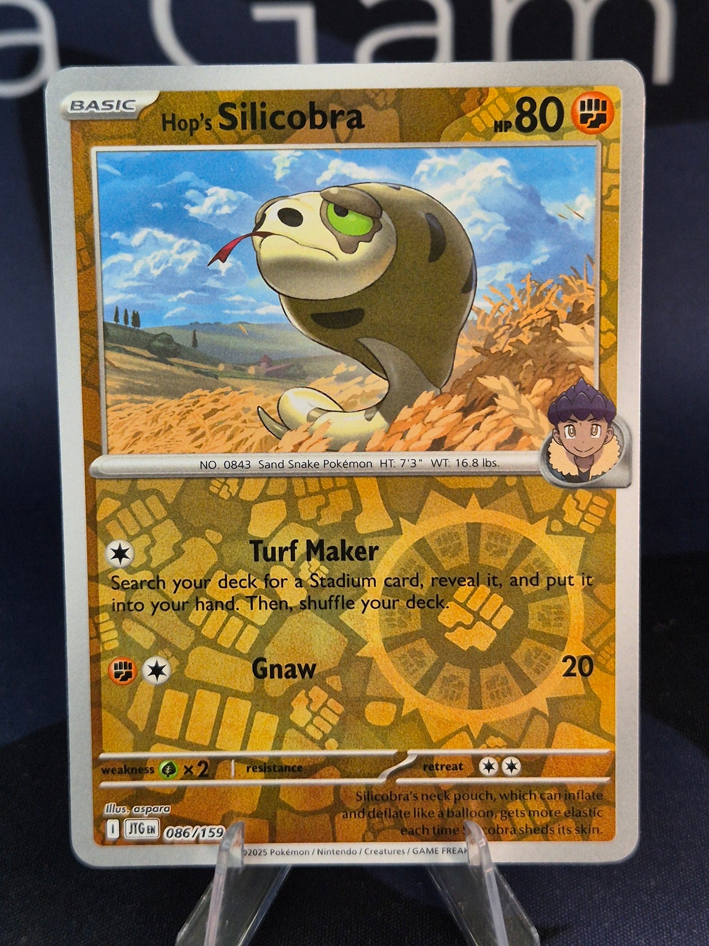 Hop's Silicobra 086/159 Journey Together Reverse Holo