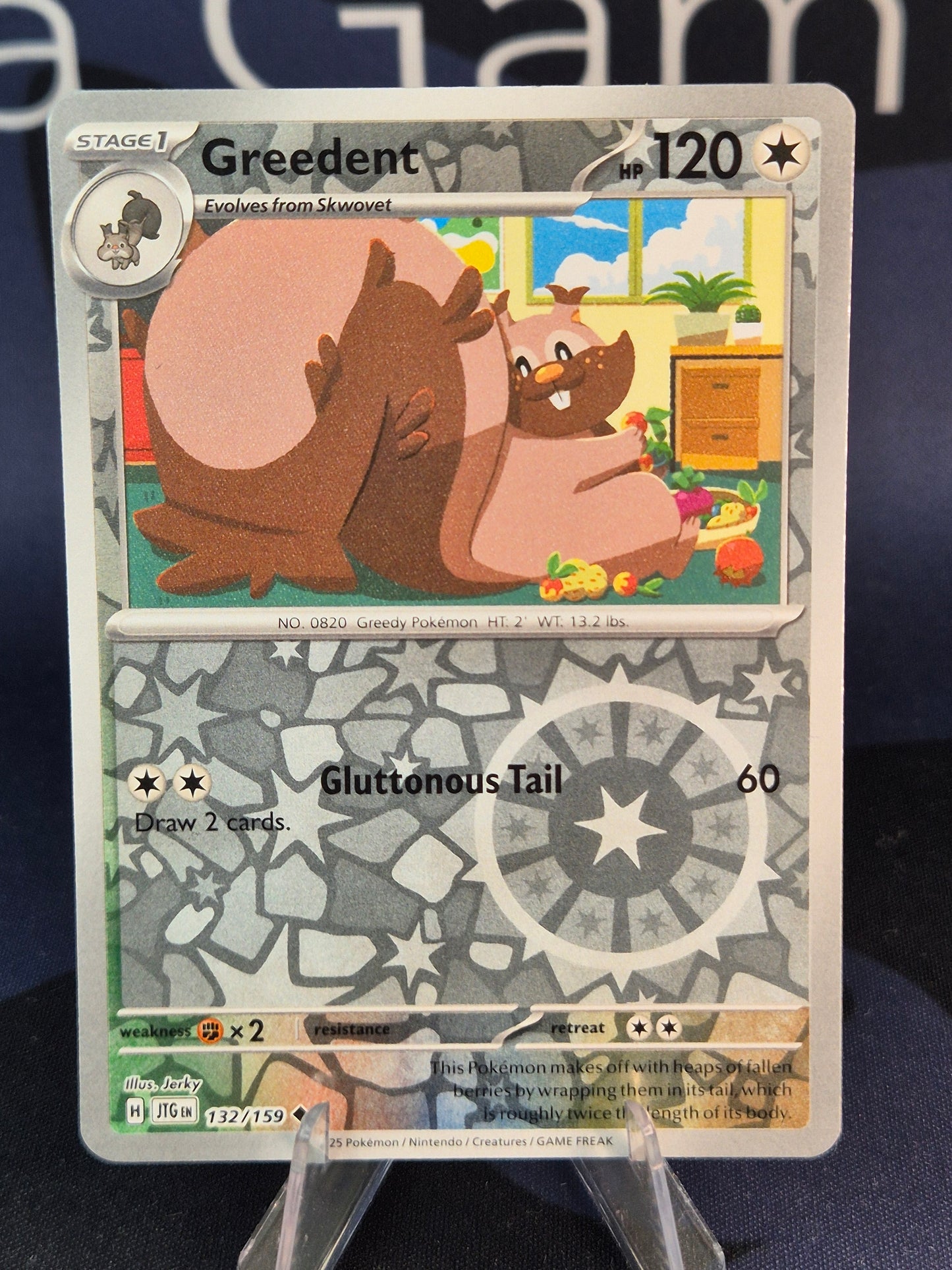 Greedent 132/159 Journey Together Reverse Holo