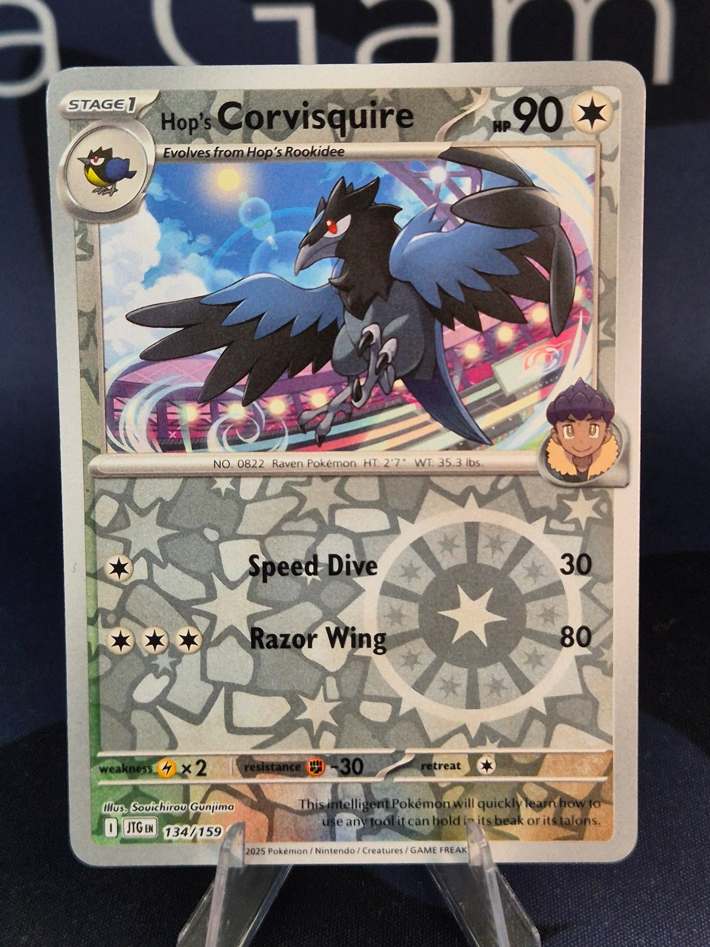 Hop's Corvisquire 134/159 Journey Together Reverse Holo