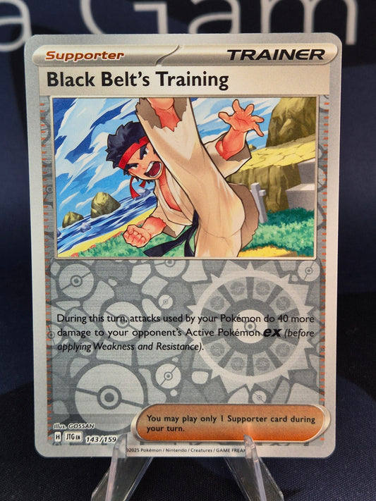 Black Belt's Training 143/159 Journey Together Reverse Holo