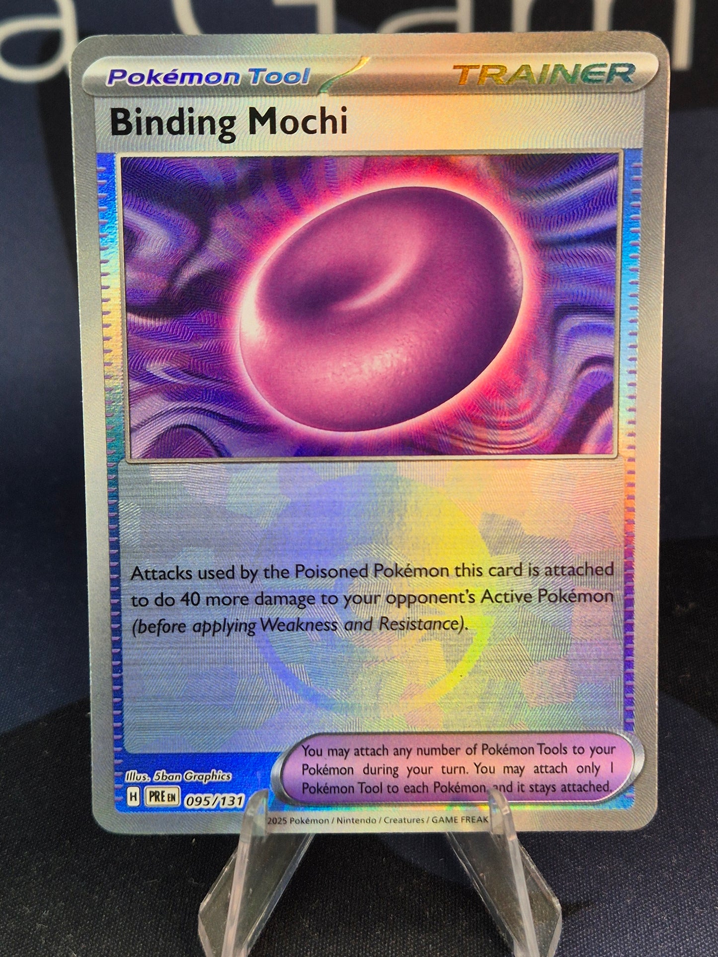 Binding Mochi 095/131 Prismatic Evolutions Pokeball Reverse Holo