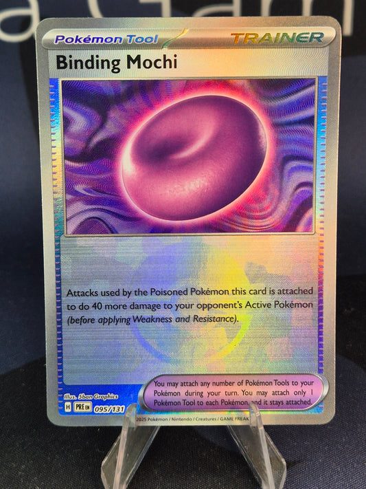 Binding Mochi 095/131 Prismatic Evolutions Pokeball Reverse Holo