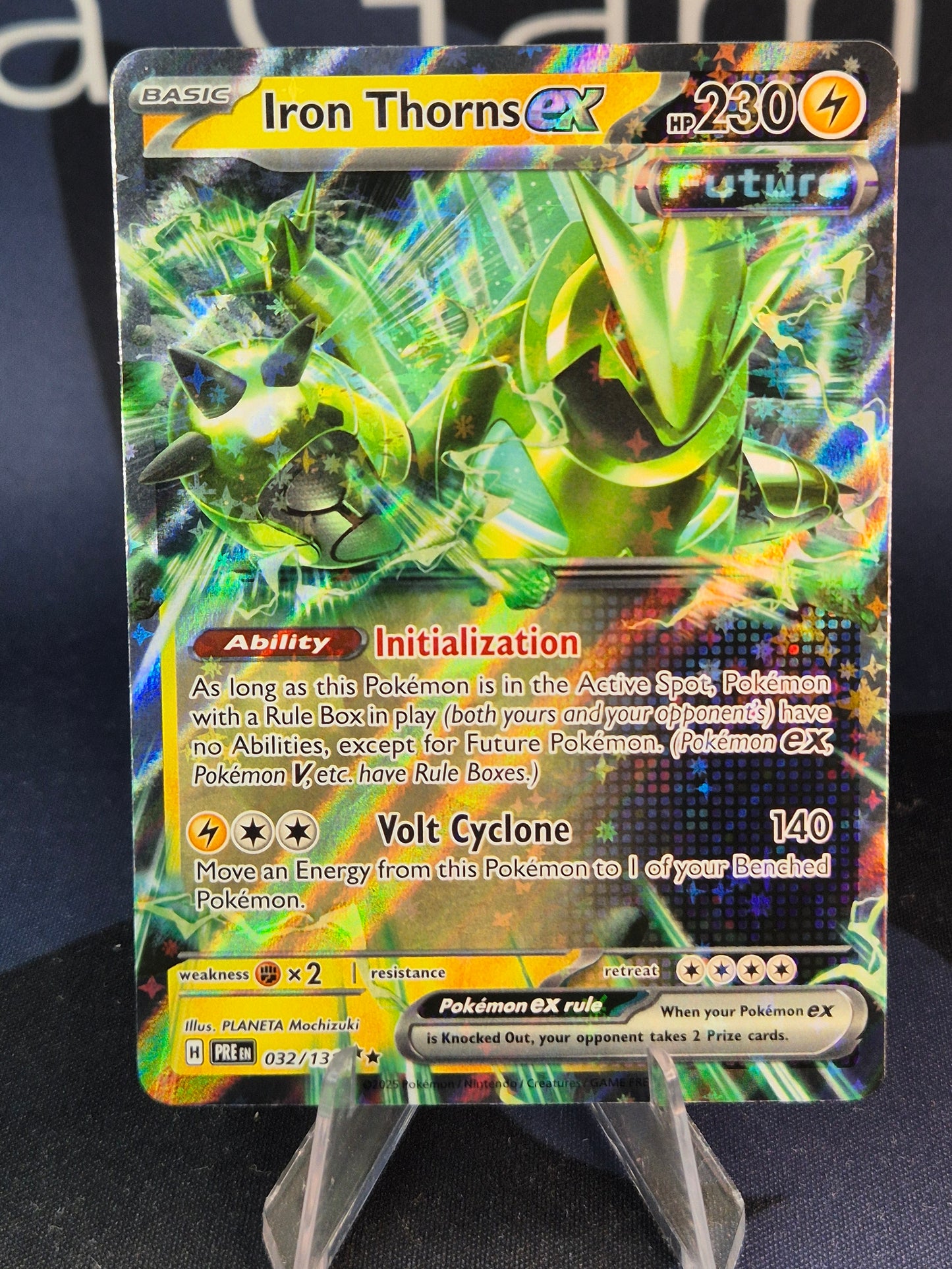 Iron Thorns ex 032/131 Prismatic Evolutions Double Rare