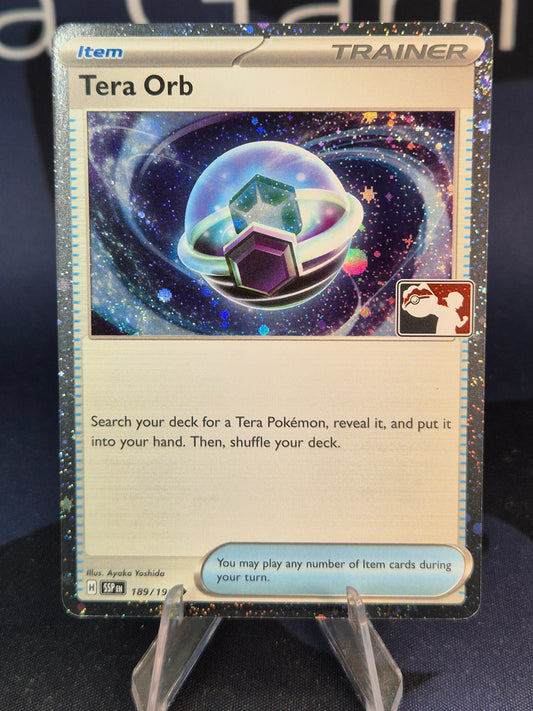 Tera Orb Play Stamp Series 7 Holo