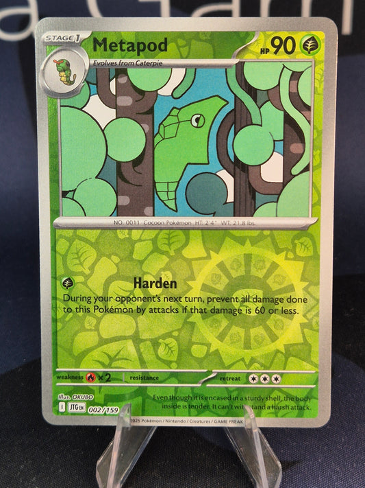Metapod 002/159 Journey Together Reverse Holo