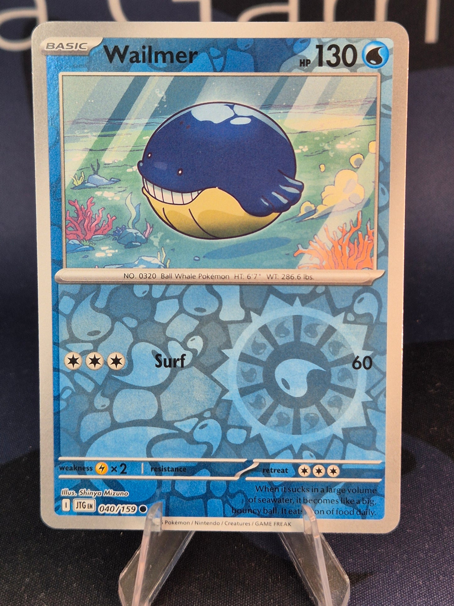 Wailmer 040/159 Journey Together Reverse Holo