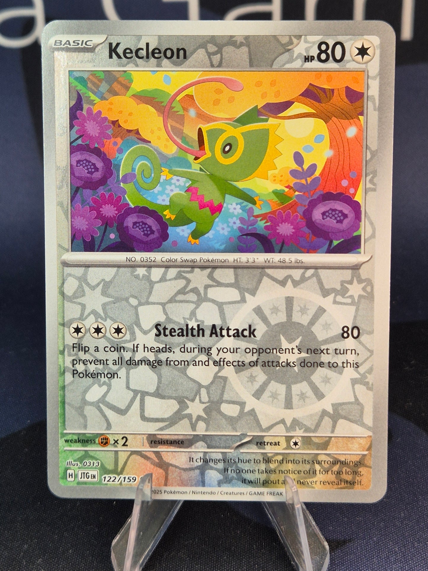 Kecleon 122/159 Journey Together Reverse Holo