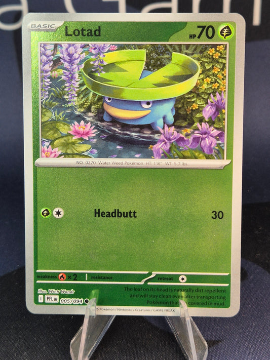 Lotad 005/094 Phantasmal Flames Reverse Holo