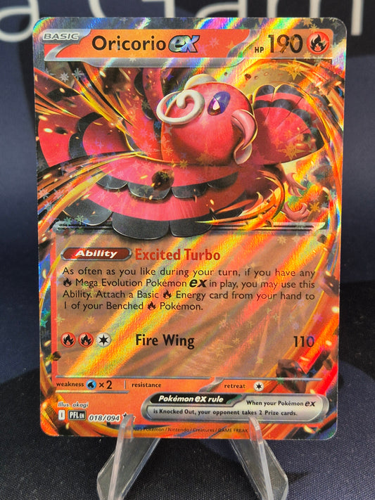 Oricorio ex 018/094 Phantasmal Flames Double Rare
