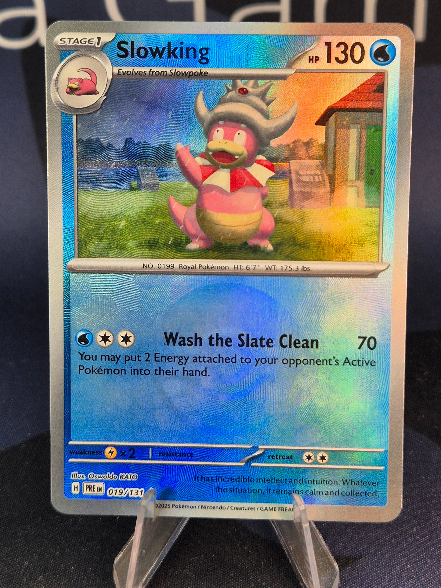 Slowking 019/131 Prismatic Evolutions Pokeball Reverse Holo