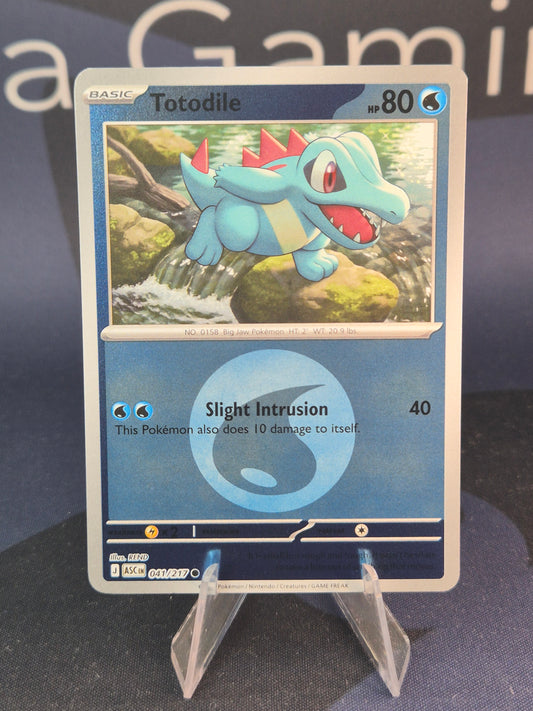 Totodile 041/217 Ascended Heroes Reverse Holo
