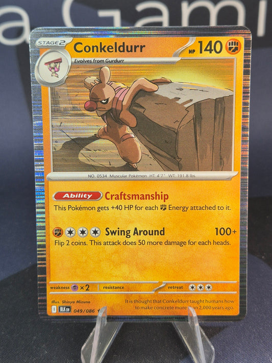 Conkeldurr 049/086 Black Bolt Holo